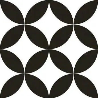 Tokio Negro Matte Decorative Porcelain Tiles Wall And Floor Tile 9x9