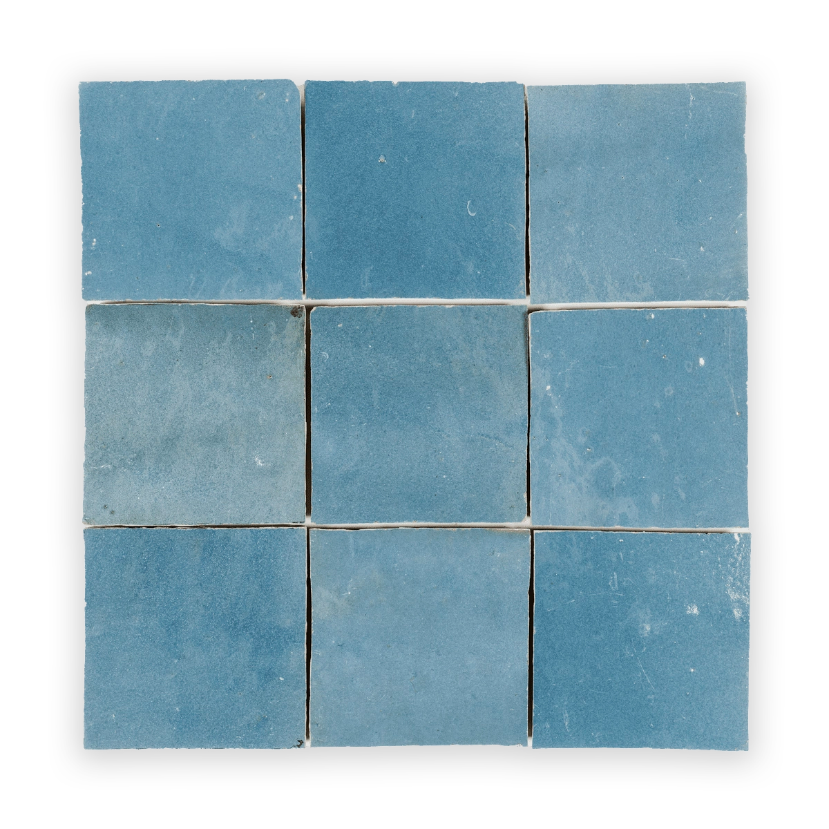 Morning Glory Zellige Ceramic Wall Tile 4x4