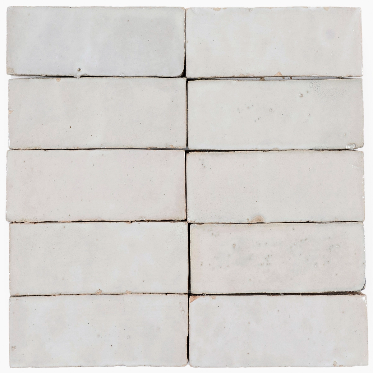 Paeony Zellige Ceramic Wall Tile 2x6