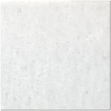 Polar White Marble Tile 12" X 12" 1/2 Tile