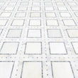 Burlington Marble Square Wall and Floor Mosaic Tile