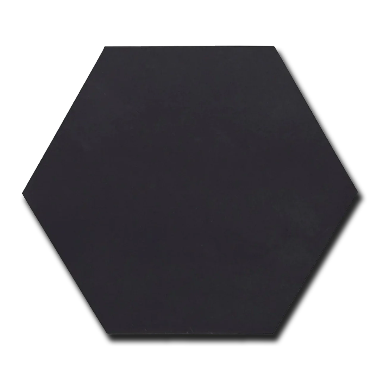Black basalt 10 10 hexagon honed