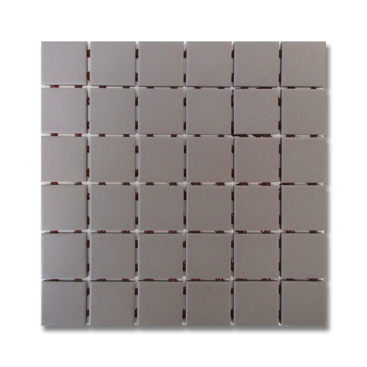 CC Porcelain 12”x12” Matte Porcelain Square Mosaic Tile