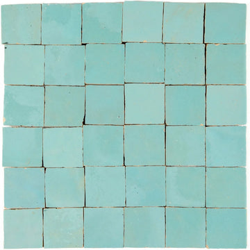 Fresh Zellige 2”x2” Square Mosaic Wall Tile