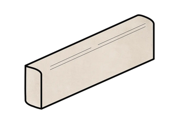 Maiolica 1/2”x10” Ceramic Pencil Liner Trim Tile