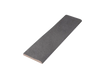 Maiolica 3”x12” Crackled Ceramic Single Bullnose Trim Tile Taupe