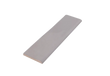 Maiolica 3”x12” Crackled Ceramic Single Bullnose Trim Tile Tender Grey