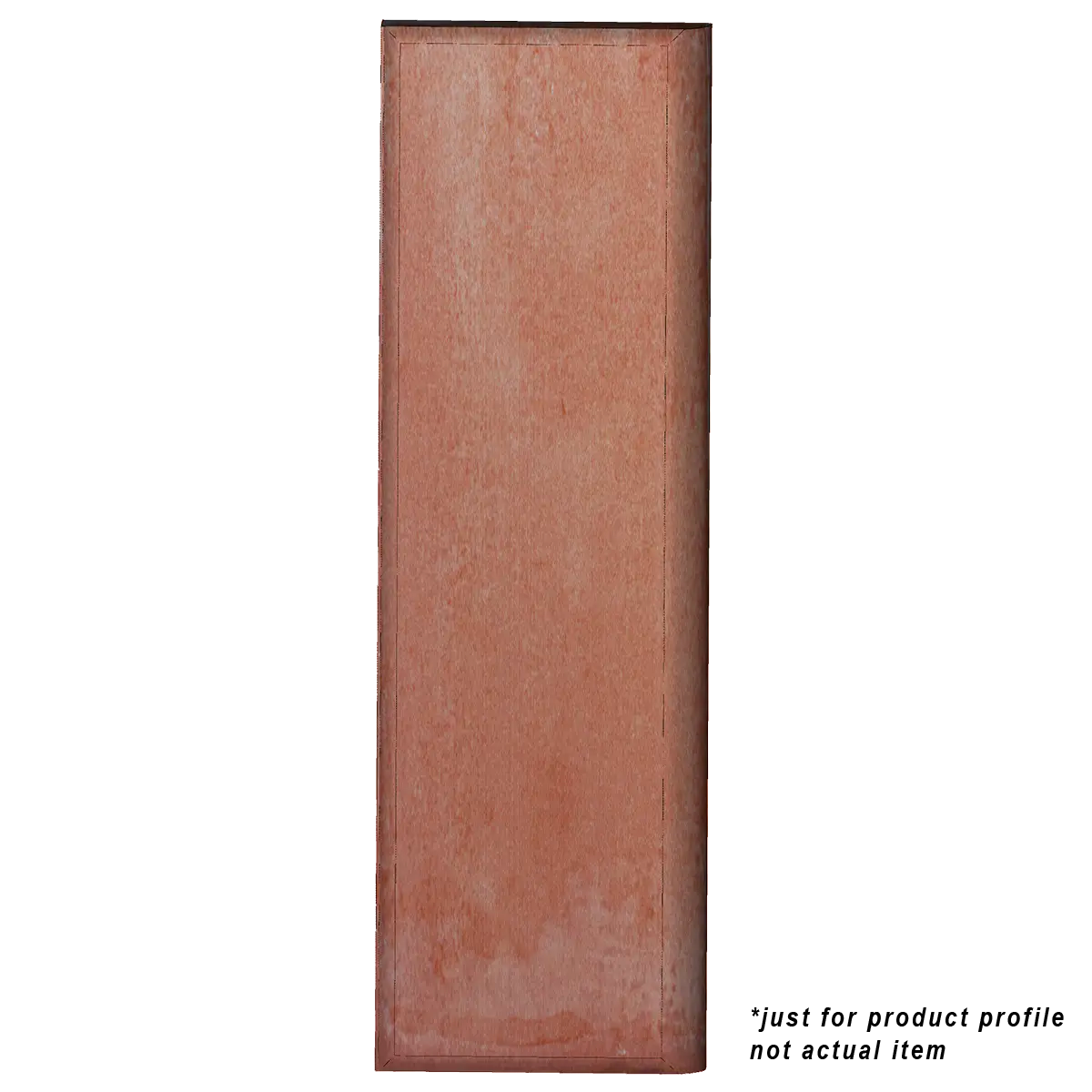 Olaria 2”x6” Ceramic Bullnose Trim Tile Baked Clay