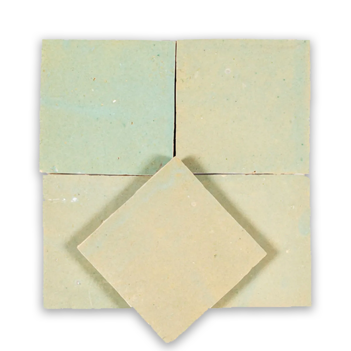 Oliva Zellige Ceramic Wall Tile 4x4