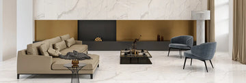 Calacatta Suave Polished Wall and Floor Tile  24"x48" 