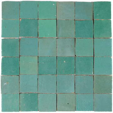Azulejo de pared de mosaico cuadrado Paradise Zellige de 2 