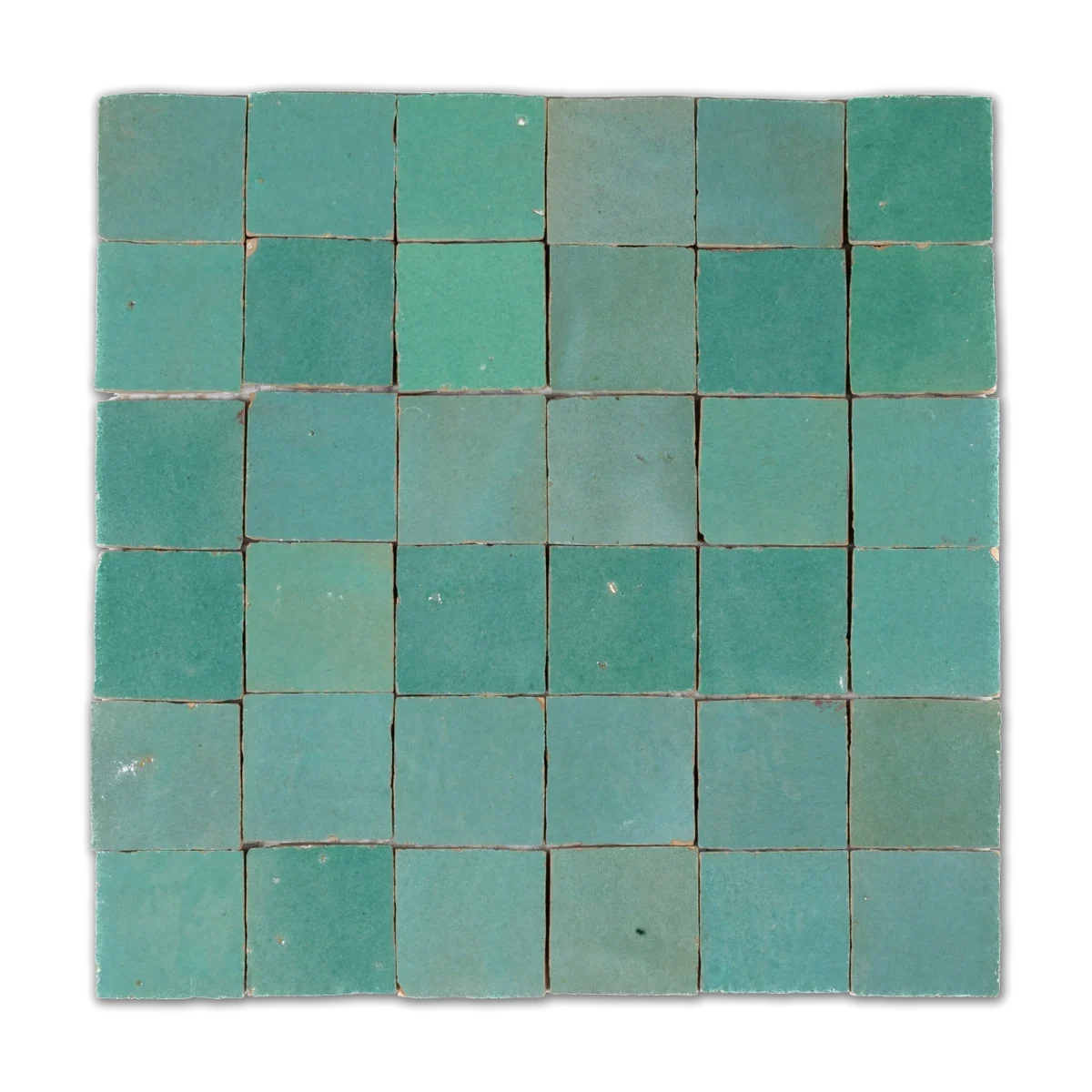 Paradise Zellige 2”x2” Square Mosaic Wall Tile