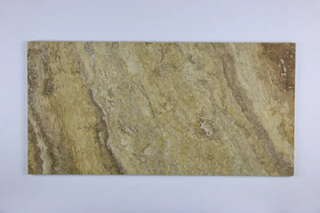 Scabos Travertine Honed Deep Beveled Wall Tile  3x6