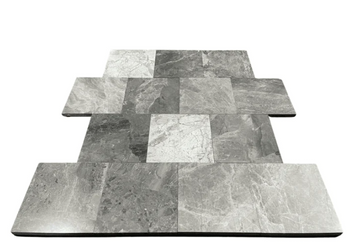 Atlantic Gray Square Wall and Floor Tile 6