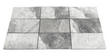 Atlantic Gray Marble Tile 3" X 6" 3/8 Tile (Straight-Edged)