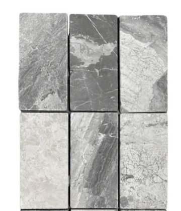 Atlantic Gray Square Wall and Floor Tile 6