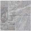 Atlantic Gray Marble Tile -1/2 French (Versailles) Pattern