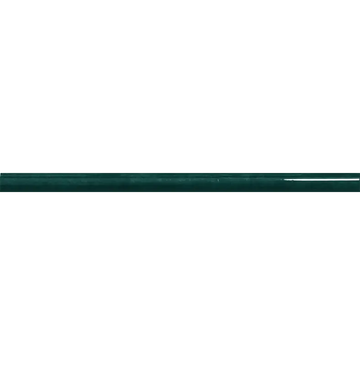 Azulejo con revestimiento de lápiz Zellige verde esmeralda 3/4X16 