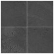 Amazon Black Slate Wall and Floor Tile 24”x24”