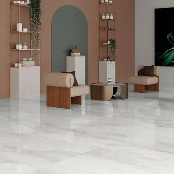 Delicato Blanco Polished 24X48 Wall And Floor Tile