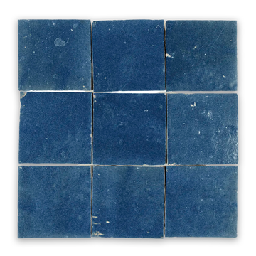 Blue Iris Zellige Ceramic Wall Tile