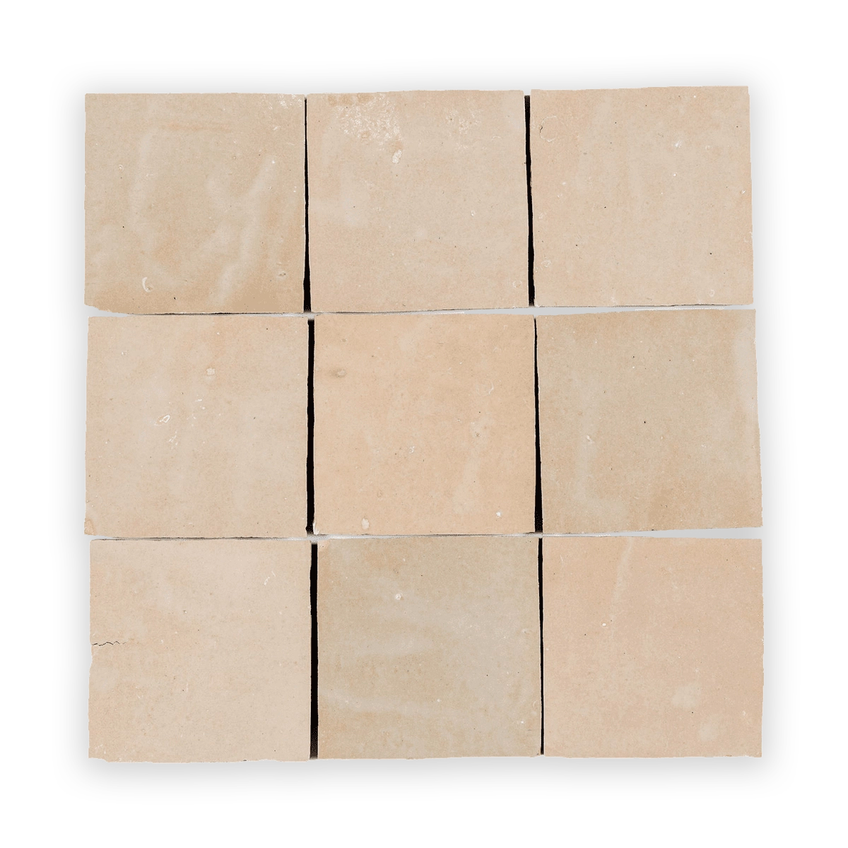Caramel Antike Zellige Ceramic Wall Tile 4x4
