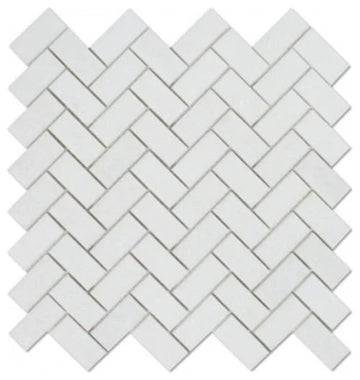 Thassos White (Greek) Marble Mosaic 1