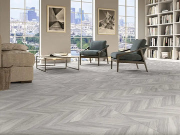 Loire Grey Matte 24X48 Wall And Floor Tile