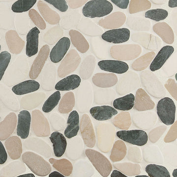 Metropolitian Marble Pebble Tile