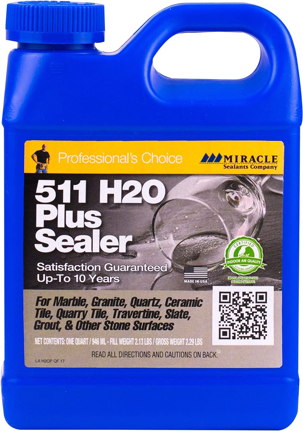 Miracle Sealants 128 oz. 511 H20 Plus Water-Base Sealer