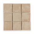Mocha Zellige Ceramic Wall Tile 4x4