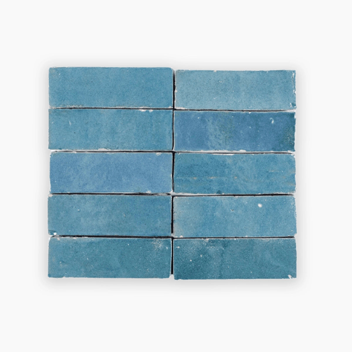 Morning Glory Zellige Ceramic Wall Tile 2x6