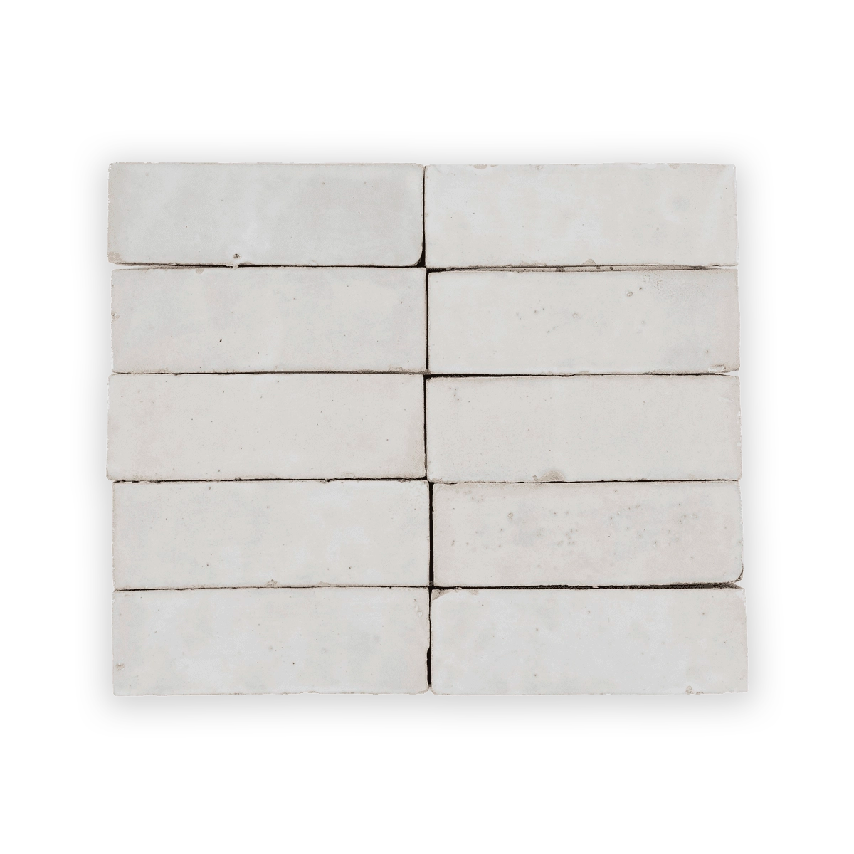 Paeony Zellige Ceramic Wall Tile 2x6