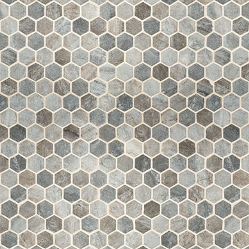 Stonella Hexagon 2” Mosaic Tile