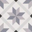 Genova Azul Matte Decorative Porcelain Wall And Floor Tile 9x9"