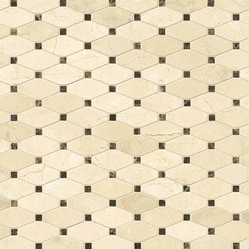 Valencia Blend Elongated Octave Mosaic Tile