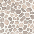 White Oak Pebbles Tumbled Mosaic Tile