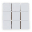 White Zellige Ceramic Wall Tile 4x4