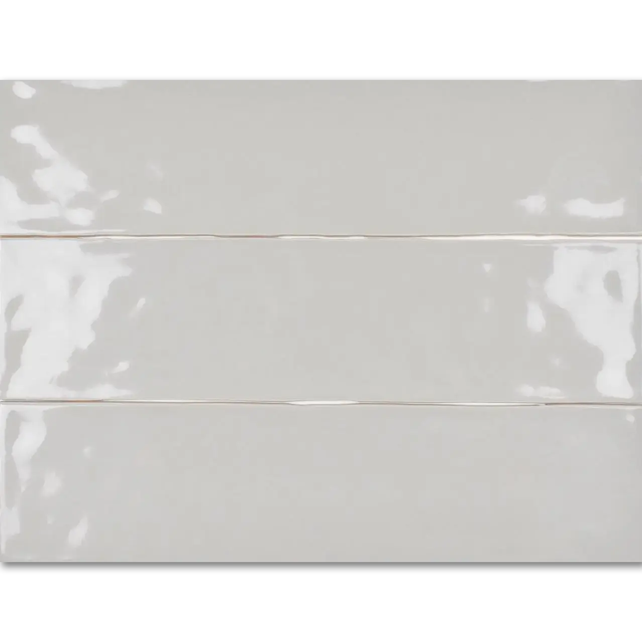 Artesano 3”x12” Ceramic Wall Tile Glazed Neu Grey