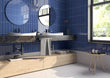 Block 2”x10” Ceramic Wall Tile Azul view