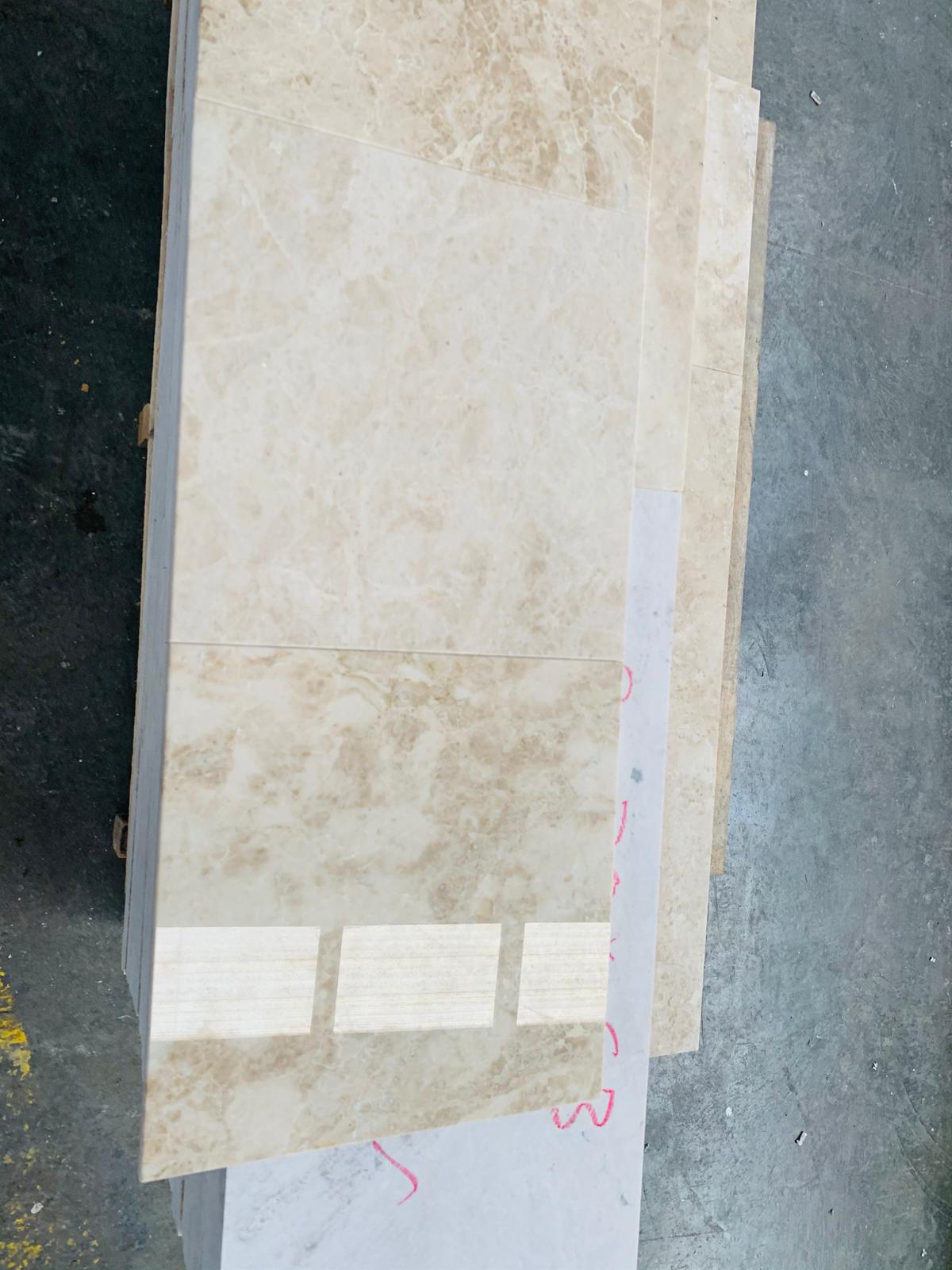 Cappuccino Beveled Wall Tile 24x24"
