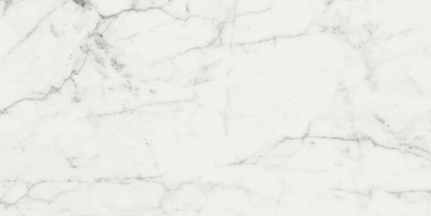 Italian Carrara Marble Look Honed Floor And Wall Tile   12" x 24"