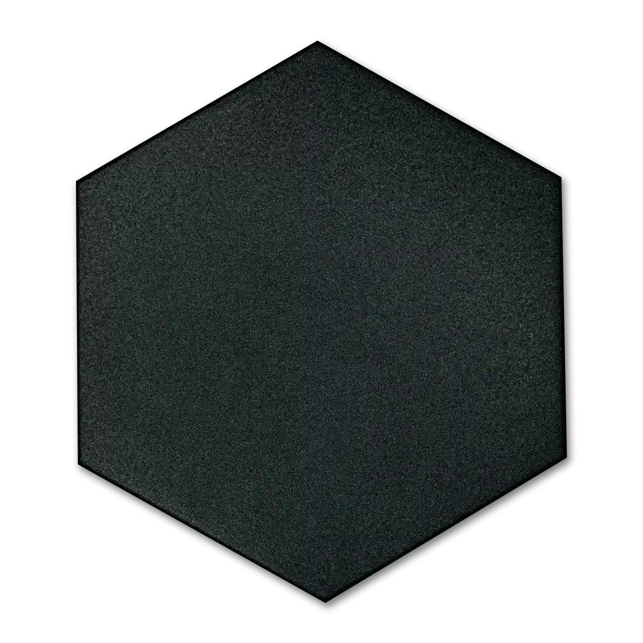 Casablanca Solid 8”x9” Wall and Floor Gres Stoneware Black