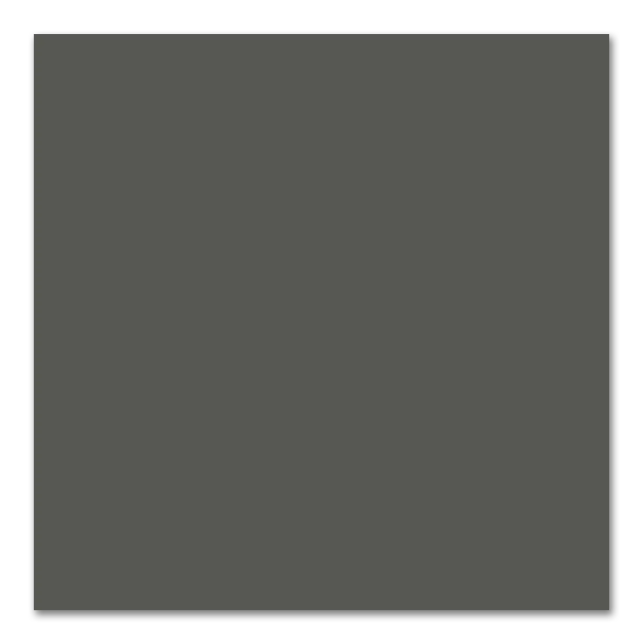 Color Collection Dark Grey Glazed Ceramic Wall Tile 4”x4” picture
