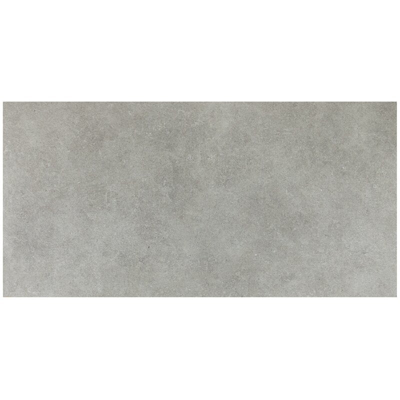 Concrete Italian Look Polished Porcelain Floor And Wall Tile   24" x 48"