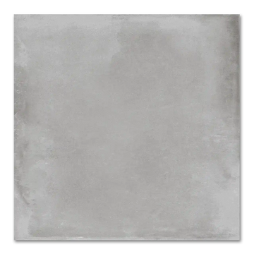 Azulejo para piso y pared de porcelana mate gris Derby de 35”x35”