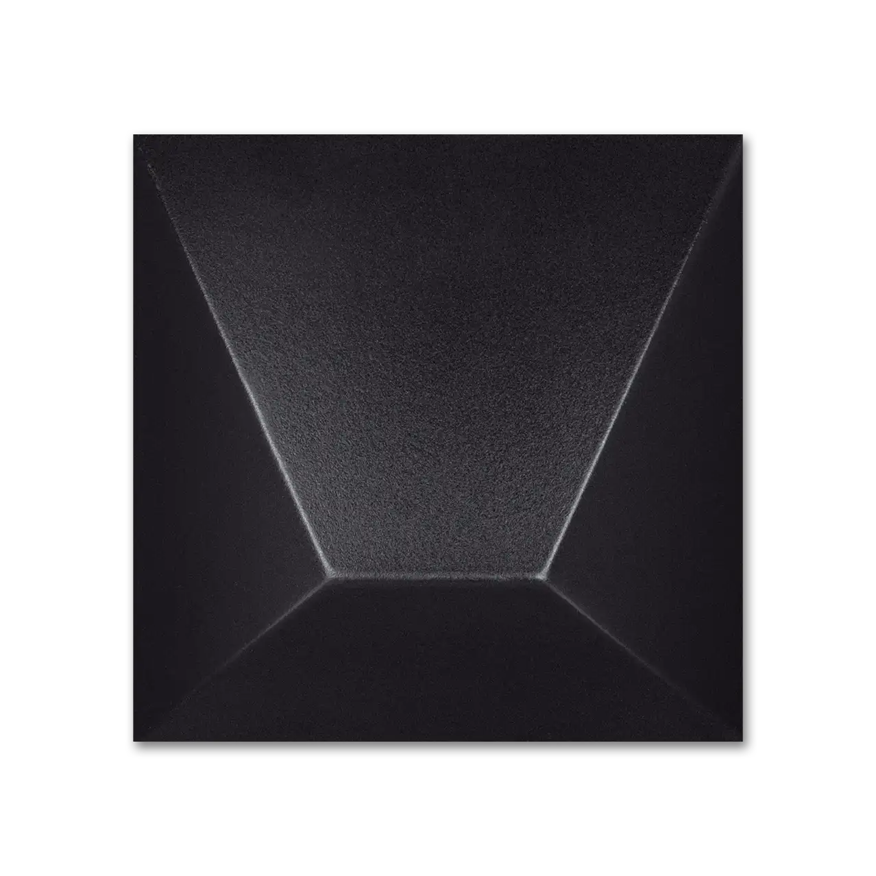 Dimensions Block 6”x6” Matte Ceramic Wall Tile Black