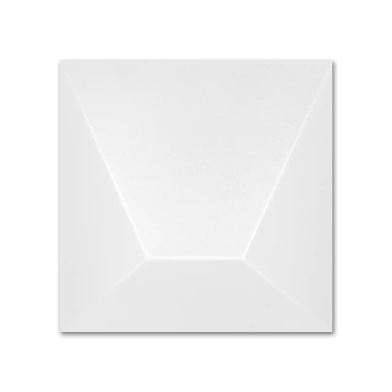 Dimensions Block 6”x6” Matte Ceramic Wall Tile White