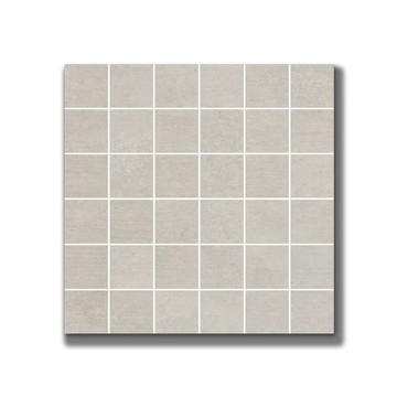 Downtown 12”x12” Glazed Porcelain Mosaic Tile Grey