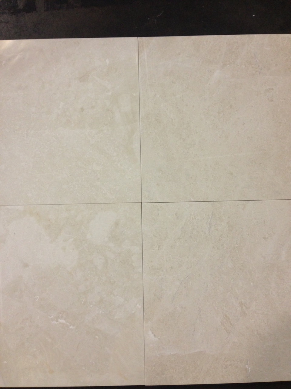 Noble White Cream Wall and Floor Tile 18×18"